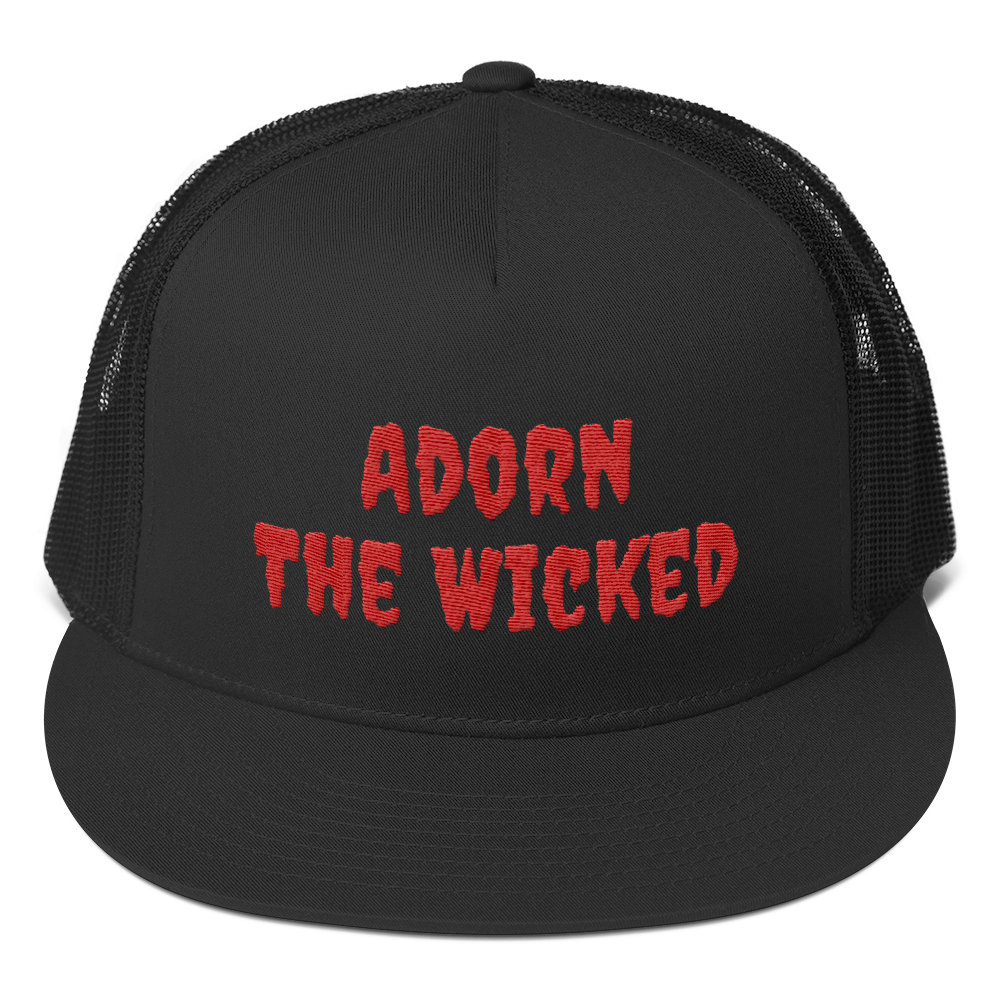 Adorn The Wicked Trucker Hat